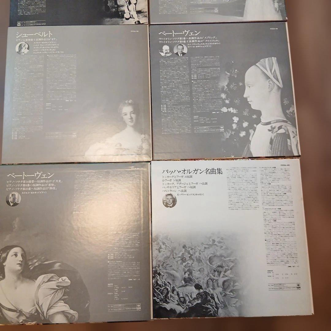 LPレコード １０枚✖３＝30枚　クラシック音楽