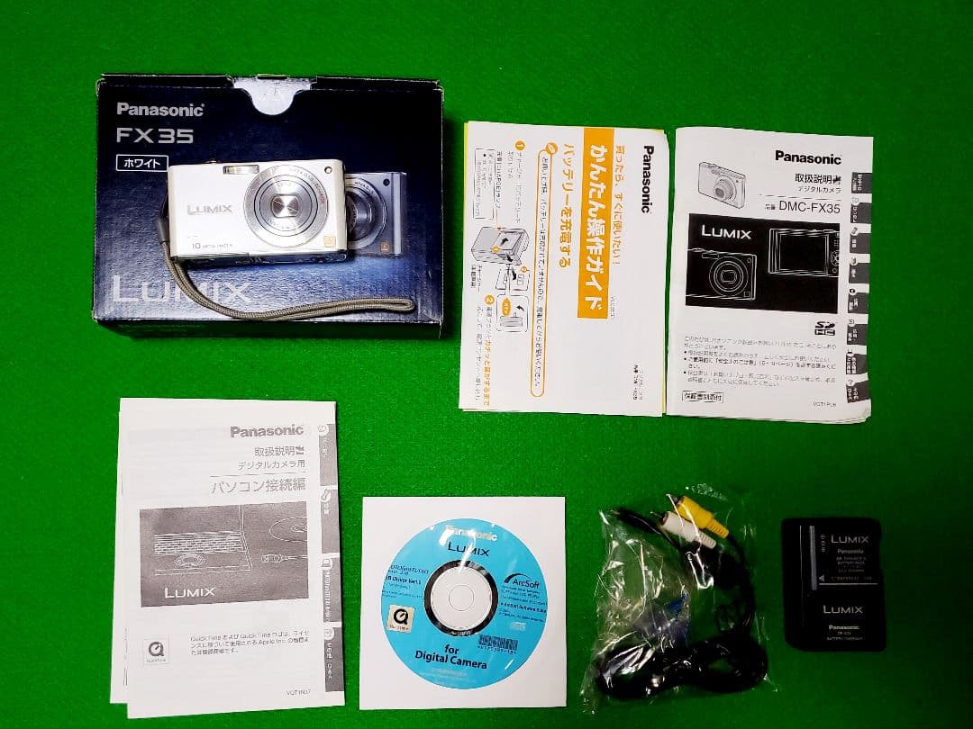 動作間OK 箱付 パナソニック LUMIX DMC-FX35