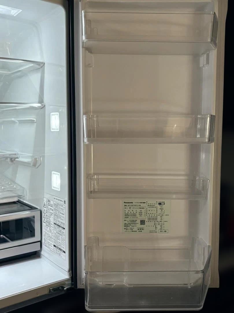 Panasonic 600L 冷凍冷蔵庫 NR-F607WPX-X