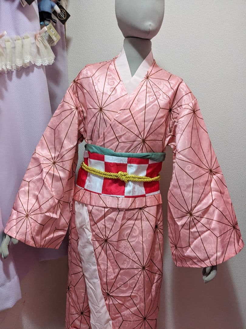 豪華版 鬼滅の刃 竈門禰豆子 コスプレ ハロウィン 大人 新品未使用 フルセット