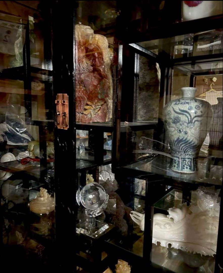 中国美しい　陶磁器 古美術　骨董品　美術　壺　花瓶　一輪挿し