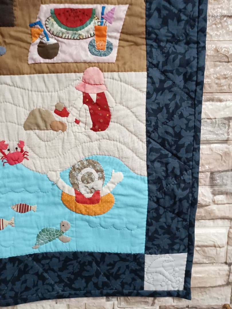 パッチワークタペストリー