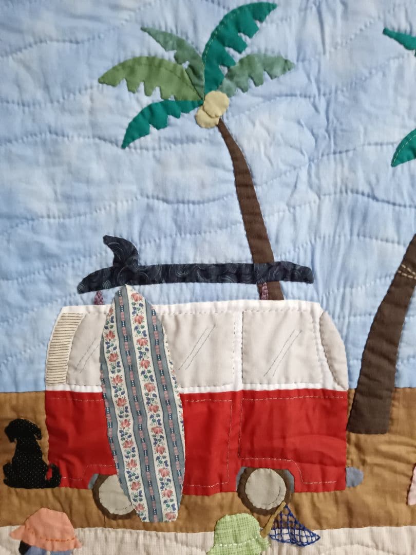 パッチワークタペストリー