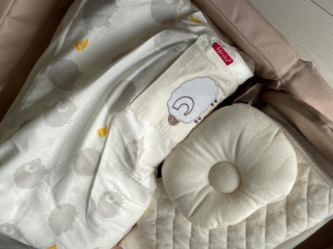 【未使用】färska ファルスカ コンパクトベッドフィットセット 持ち運び可能