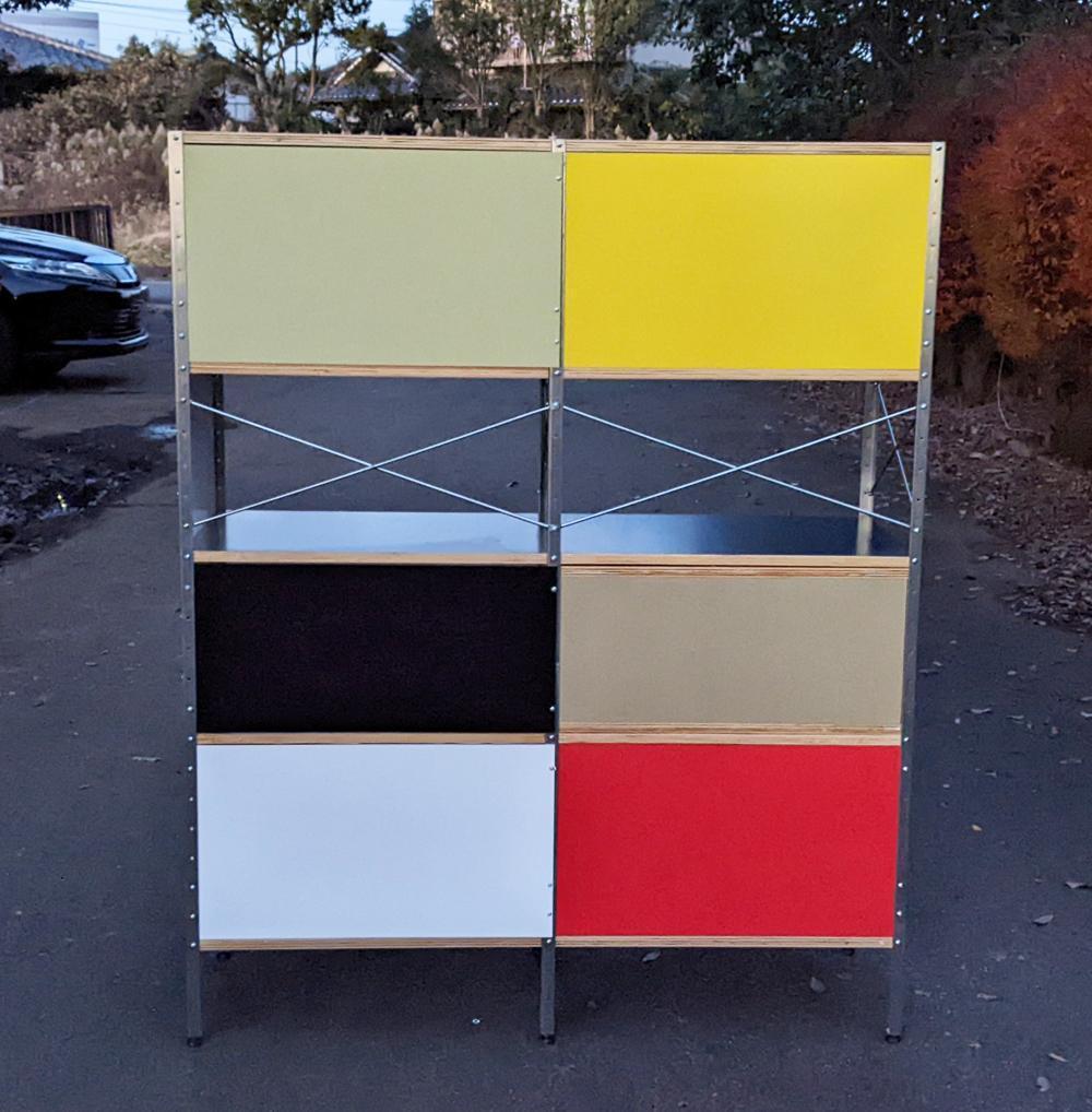 チャールズ＆レイ・イームズ ESU420 ストレージユニット マルチカラー