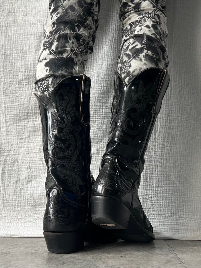 靴 \"OLD GRINGO\" Enamel Western Boots