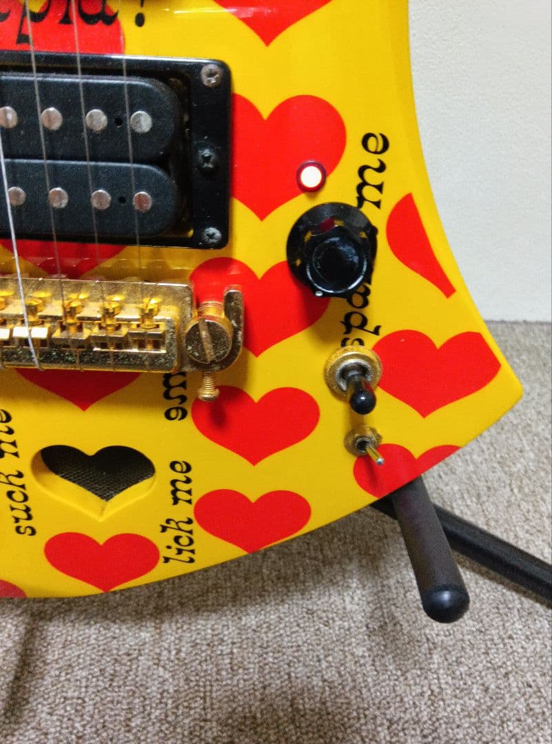 【BURNY】YH−JR イエローハートJr 【hideモデル】