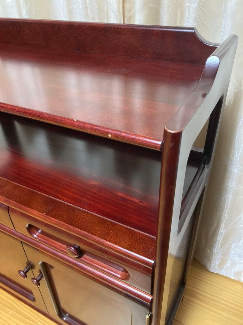 さ*ら様 カリモク　　karimoku 電話台　ファックス台　チェスト　棚　高級