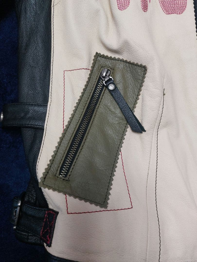 Harley Davidson レザージャケット パーカー レディースL メンズ