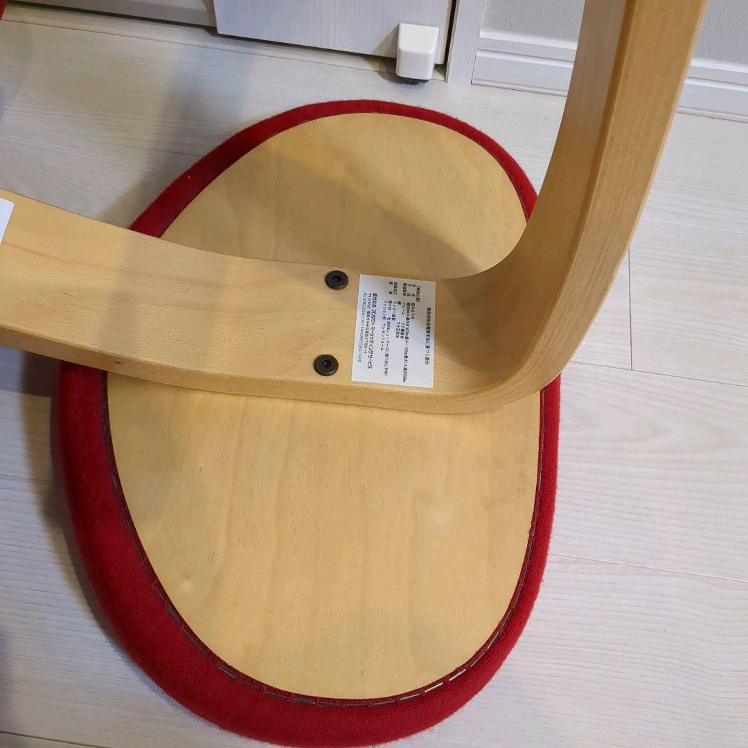 バランスラボ バランスチェア バランスイージー レッド 良品