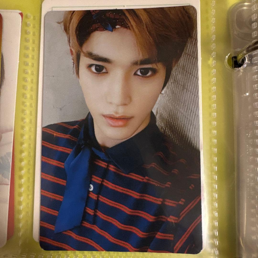 NCT 127 2018 テヨン　トレカ　ペンパ　チケットホルダー