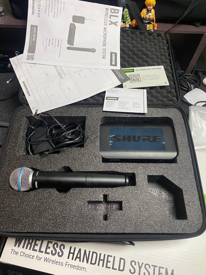 SHURE BLX24 SM58ワイヤレスマイク