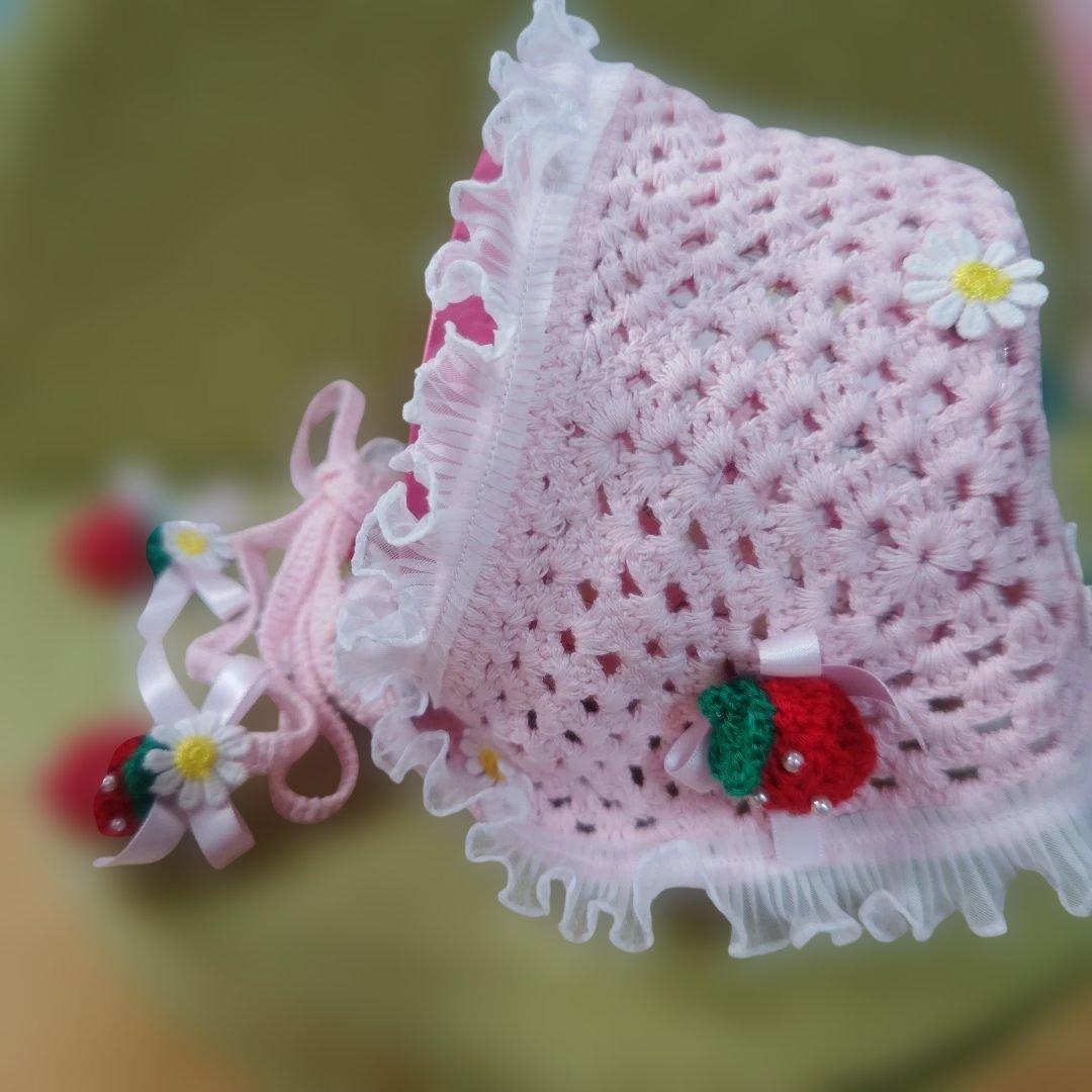 1点物いちごバブーシュカミルクリームAngelic Pretty