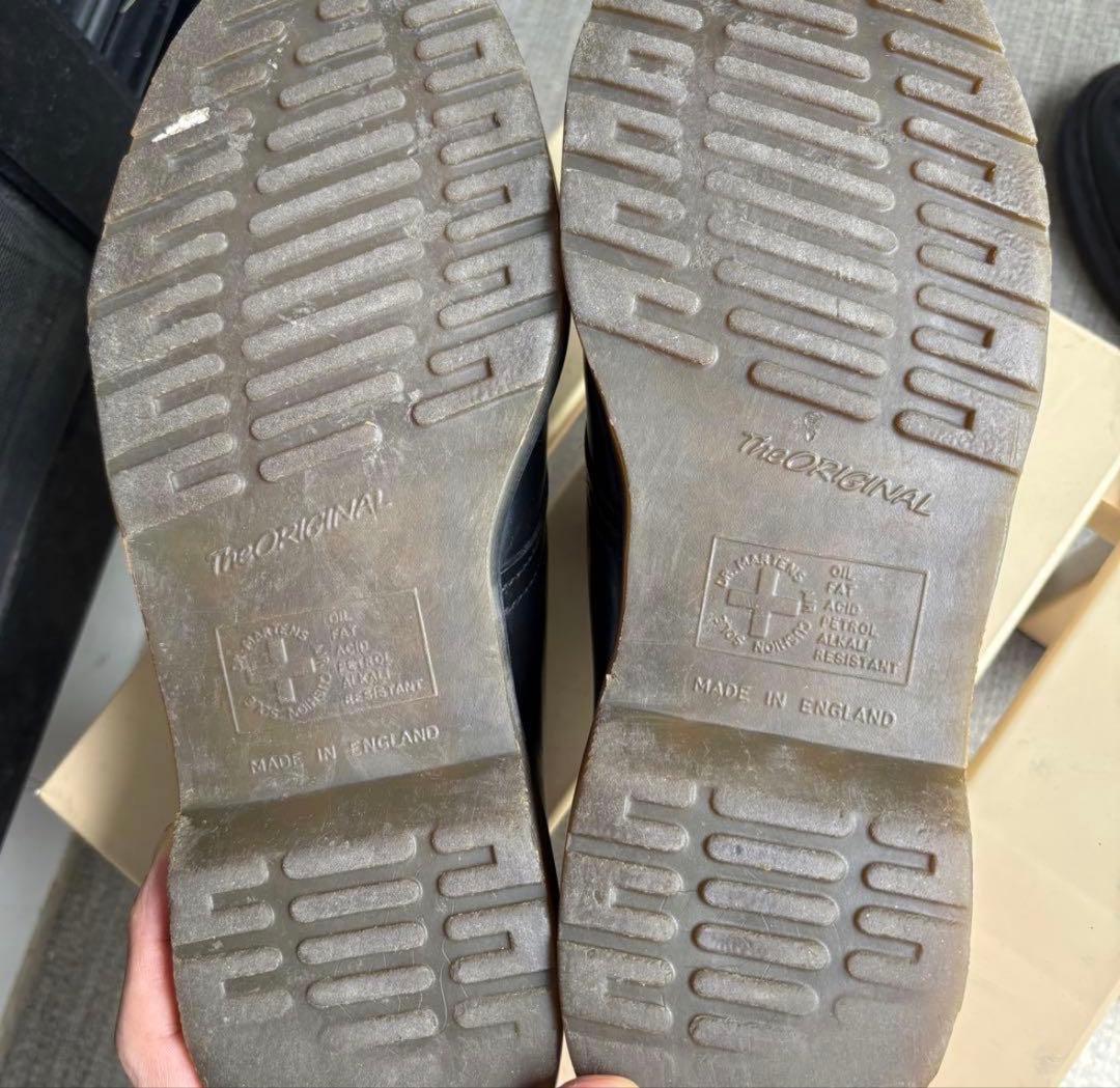 uk7 Dr.Martens 3ホール　イングランド製　ブラック