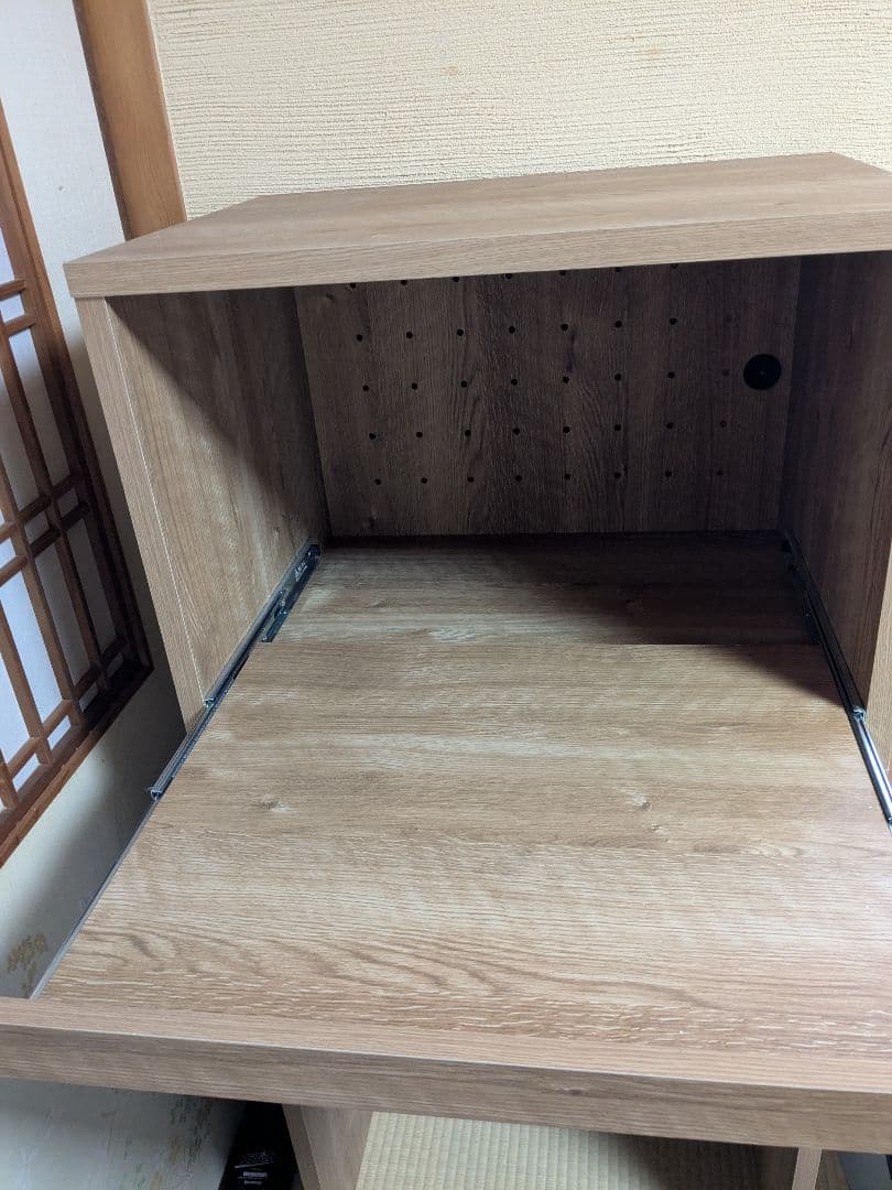 ニトリ　ゴミ箱が入るキッチンラック