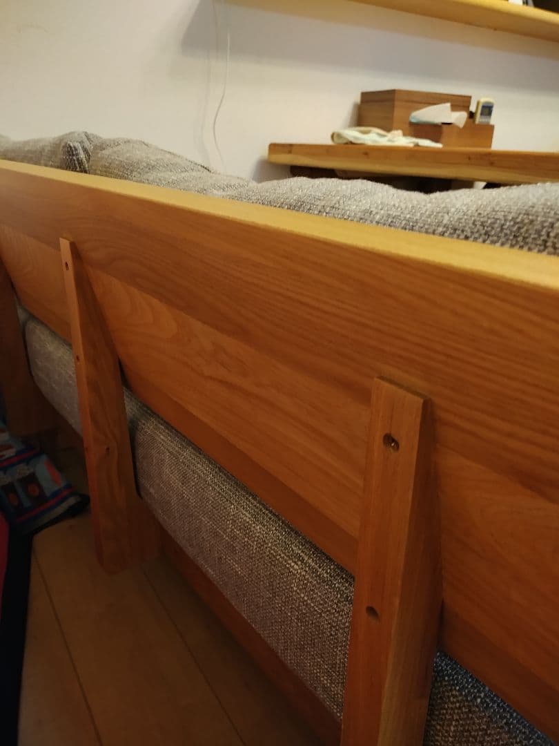 組み立て済み二人掛けチェアー