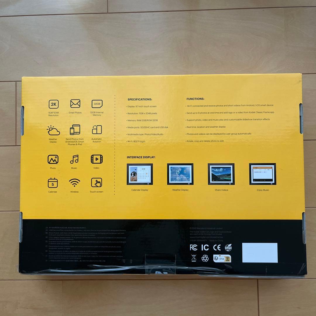 KODAK デジタルフォトフレーム HDPF-978