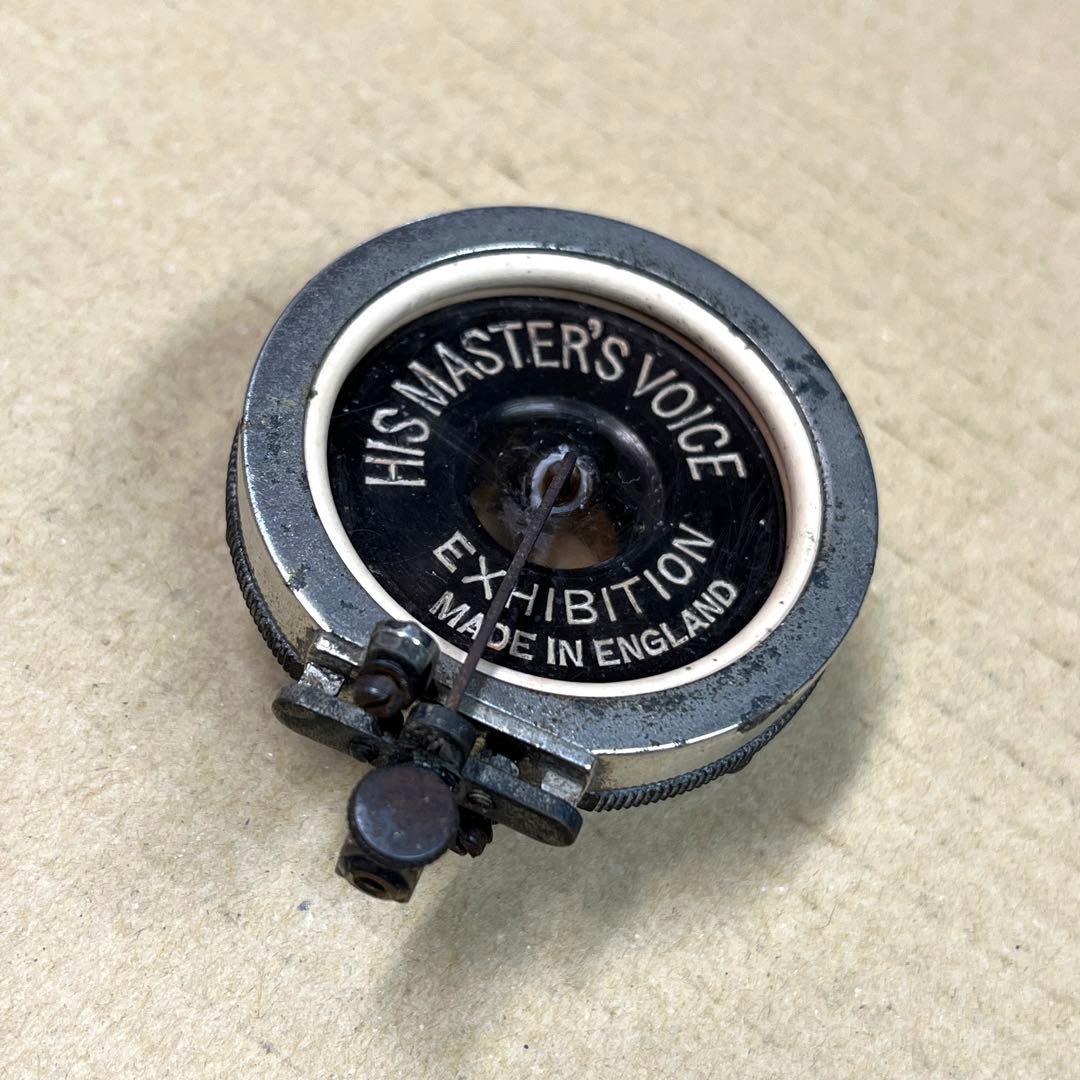 ♬ OH済 英国製 HMV EXHIBITIONサウンドボックス 蓄音機
