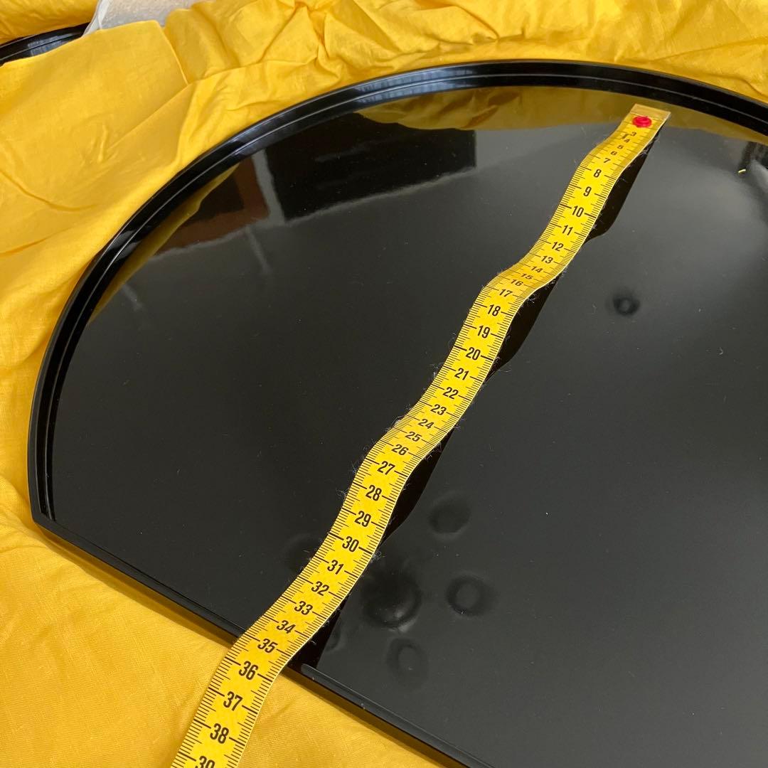 輪島塗　半月卓上膳　① 5 客　慶塚漆器工房　慶塚作