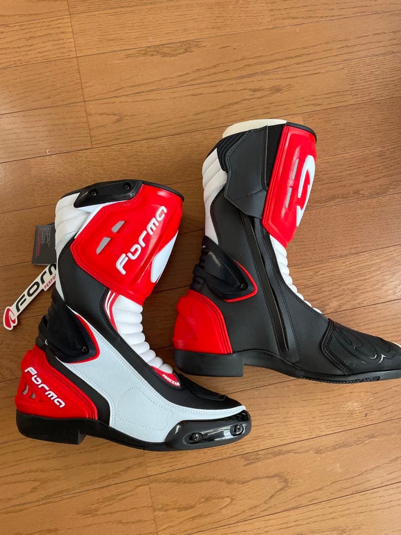 Forma レーシングブーツ 赤/黒/白 箱付き