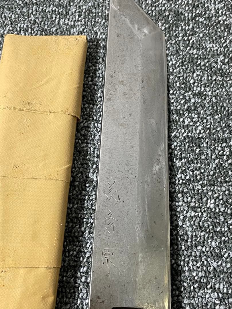 日本製 出刃包丁 木製ハンドル