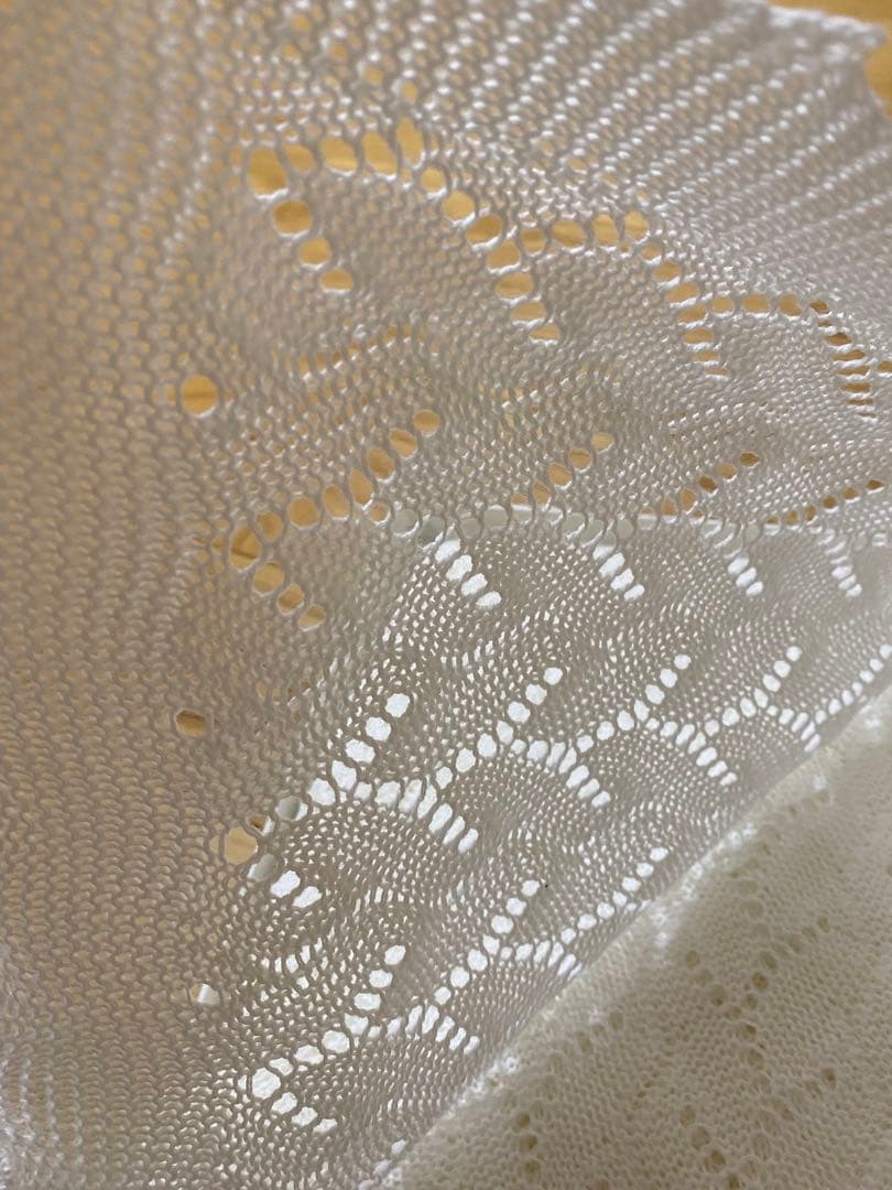 G.H. Hurt & Son コットンレースショール　おくるみ