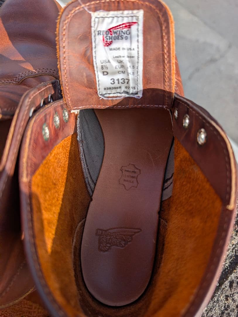 ✨1回使用品✨ レッドウイング ブーツ クラシック チャッカブーツ ブラウン