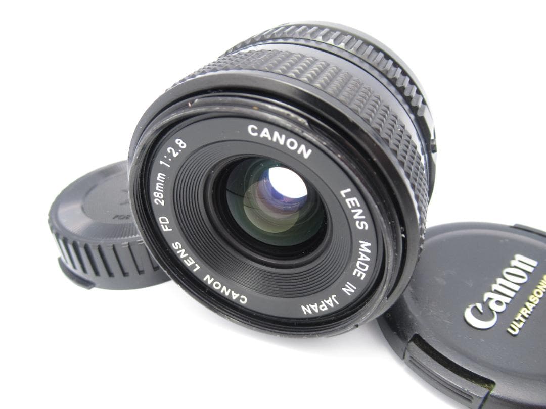 美品です。CANON New FD 28mm f/2.8 管理F21