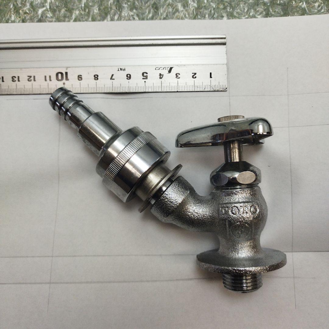 金属製 蛇口 12個セット TOTO　散水栓13 T28-13