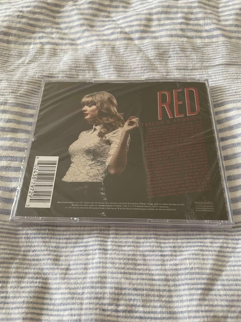 [2021] Taylor Swift RED サイン入り CD