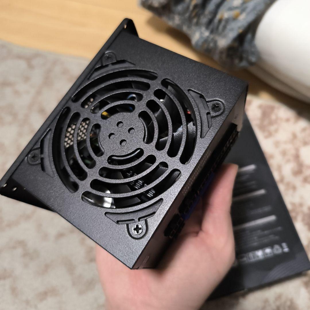 SilverStone PC電源 SST-SX650-Gと純正ケーブル11本