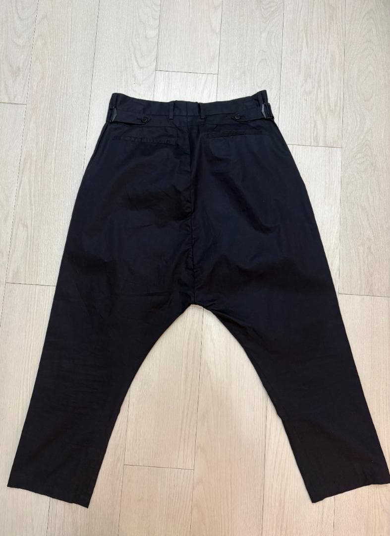 Givenchy ジバンシー サルエルパンツ ブラック コットン 46/38