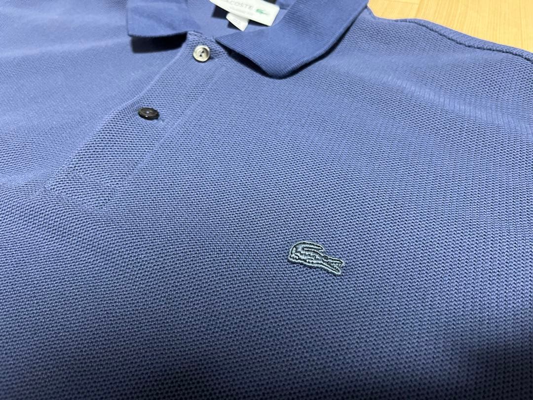 ラコステ BEAUTY＆YOUTH 1トーンポロシャツ XL 別注 ライラック