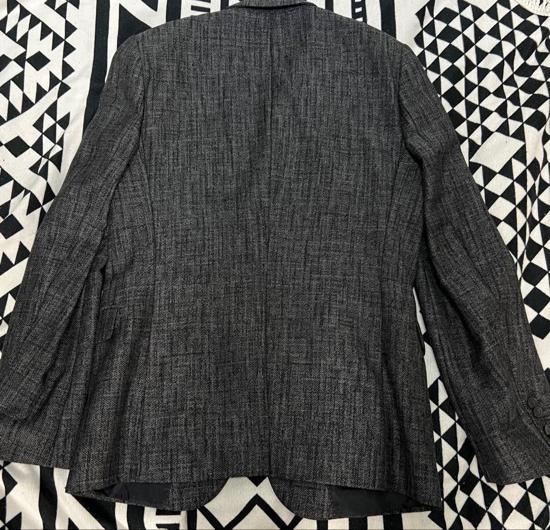 高級 HUGO BOSS ヒューゴボス セットアップ スーツ 48 M〜Lグレー