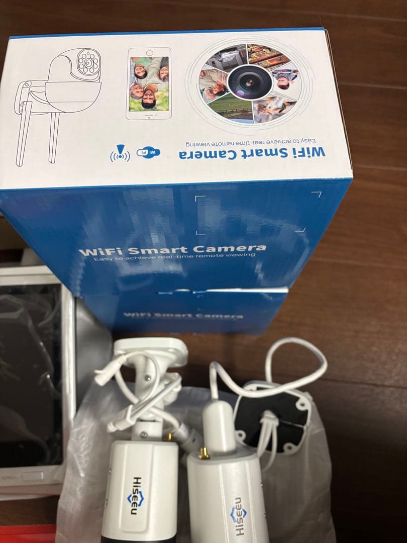 Hiseeu 防犯カメラ　　WiFiスマートカメラセット