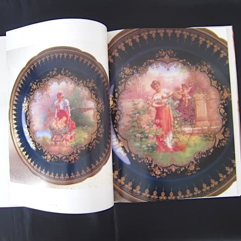 本07／アンティークポーセリン―人物・果物・金彩