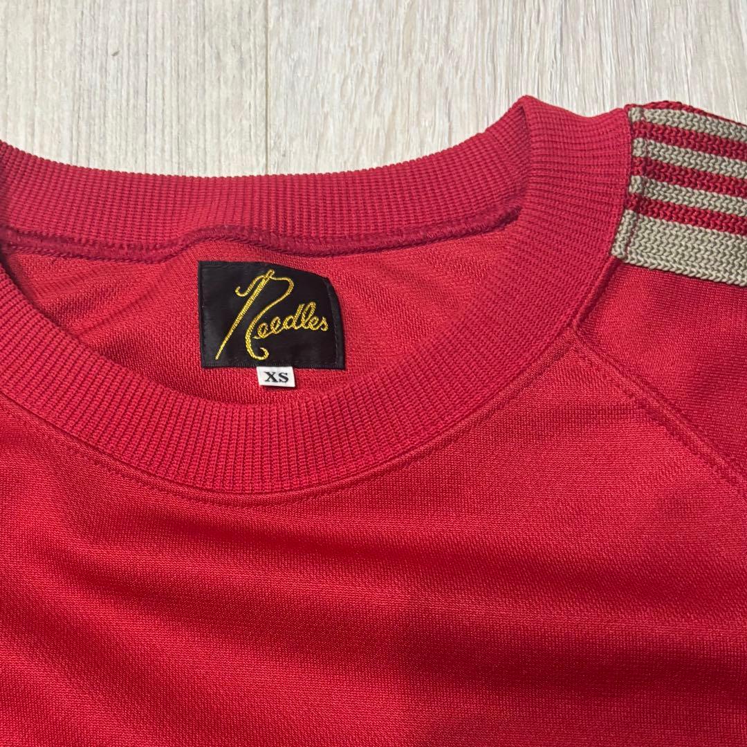 【美品】Needles ニードルズ　トラックシャツ　バタフライ刺繍