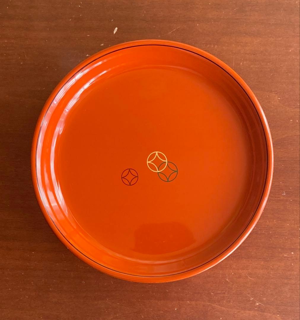 【未使用】うるし塗　皿14.5cm 5枚セット