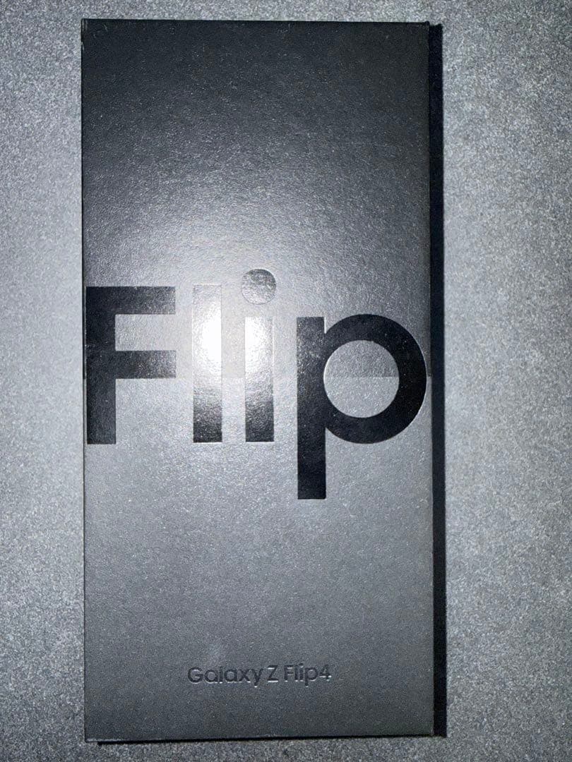 ▲Galaxy Z Flip4▲グラファイト▲SM-F721C▲ サムスン▲