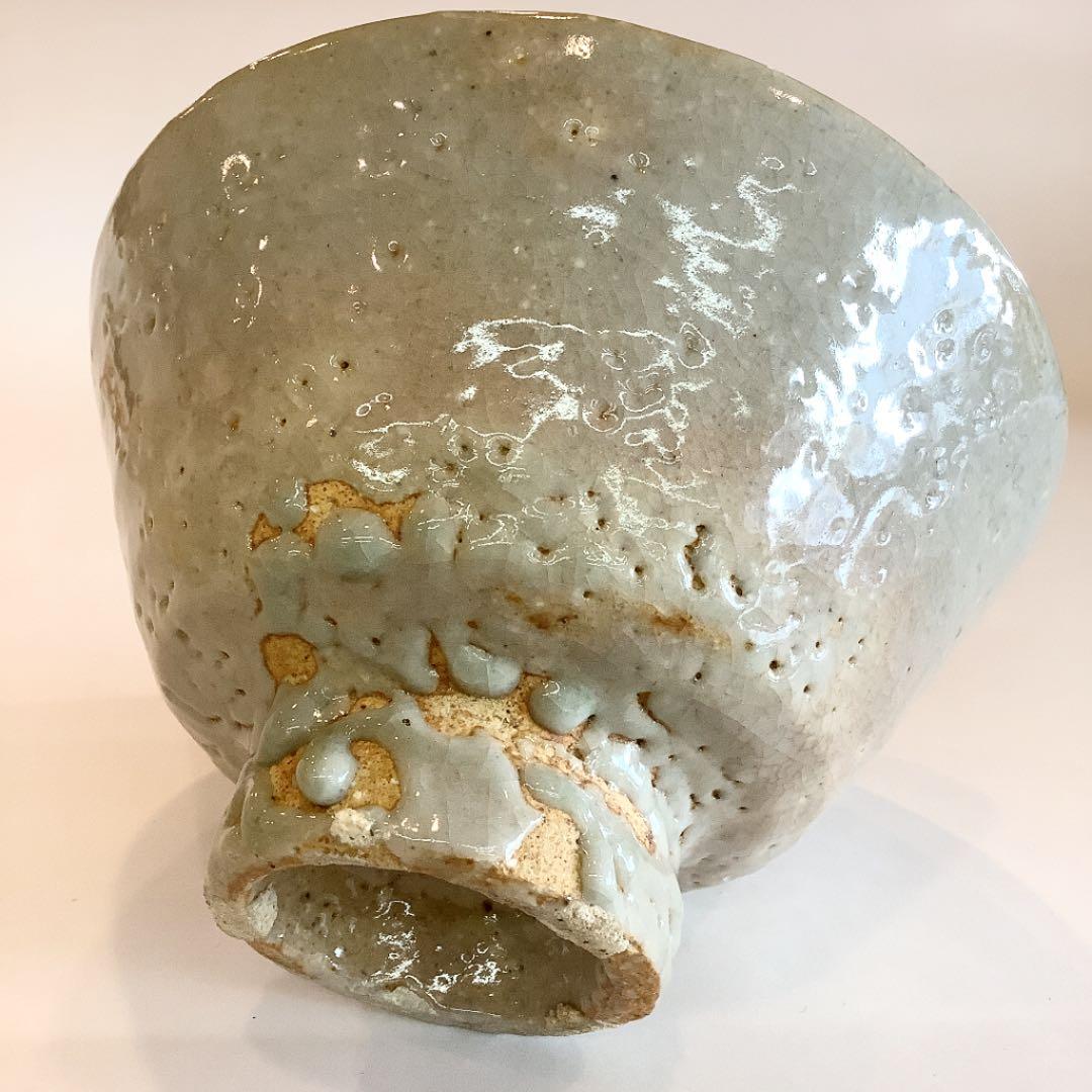 【茶道具】大野瑞峰　萩焼　茶碗