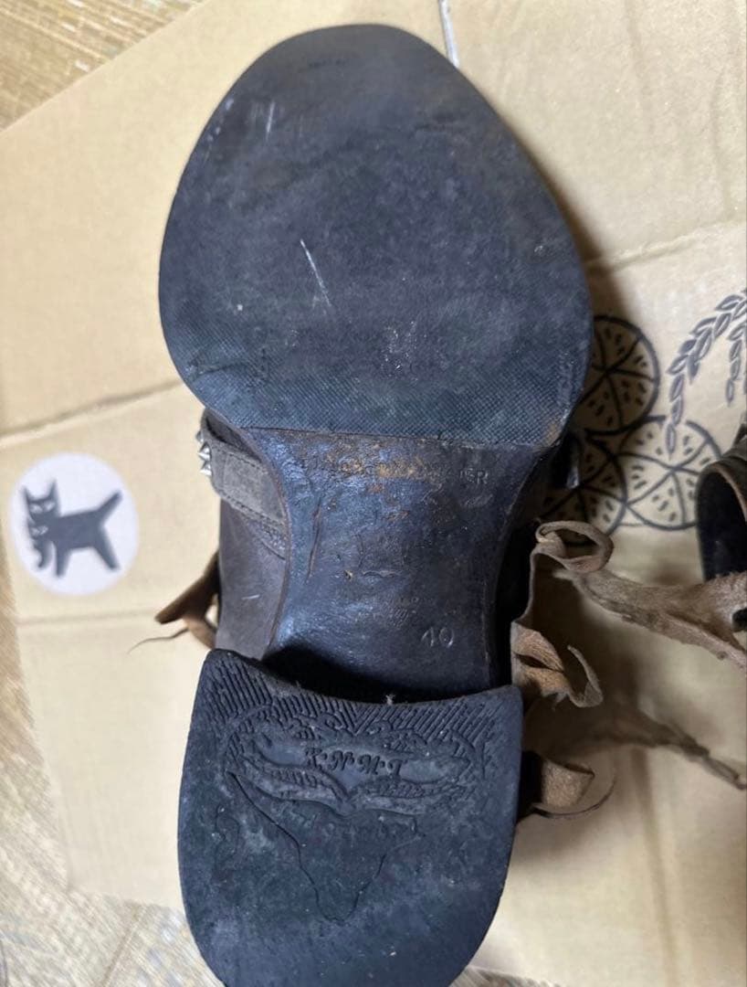 alfredo BANNISTER 初期のショートブーツ