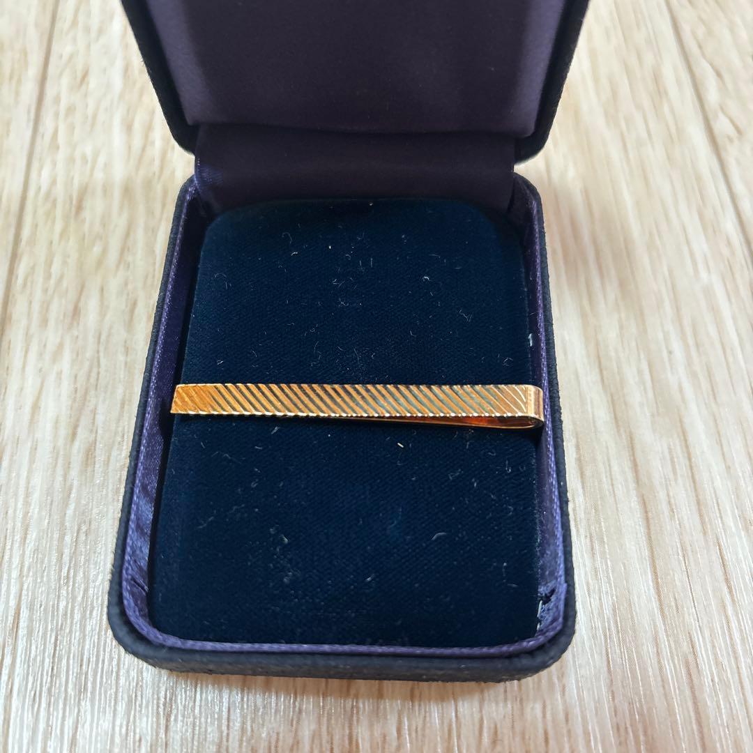 Tiffany & Co. 14Kネクタイピン　ケース付き　5g