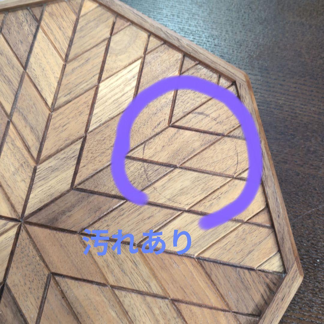 BUZZ WORD FACTORY 木製テーブル 八角形(希少品)