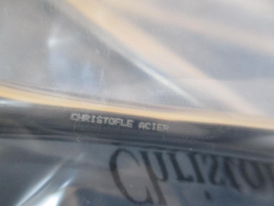 未開封極美品☆仏蘭西 高級銀器クリストフル　カトラリー６本ステンレス　フィデリオ