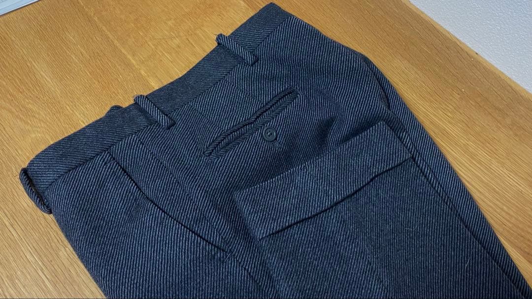 デ・ペトリロ Tagria46 Drop7 イタリア製　ダークグレースーツ