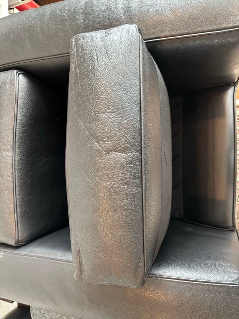 美品　LC2 カッシーナ　正規品　1人掛け　ソファ　ブラック