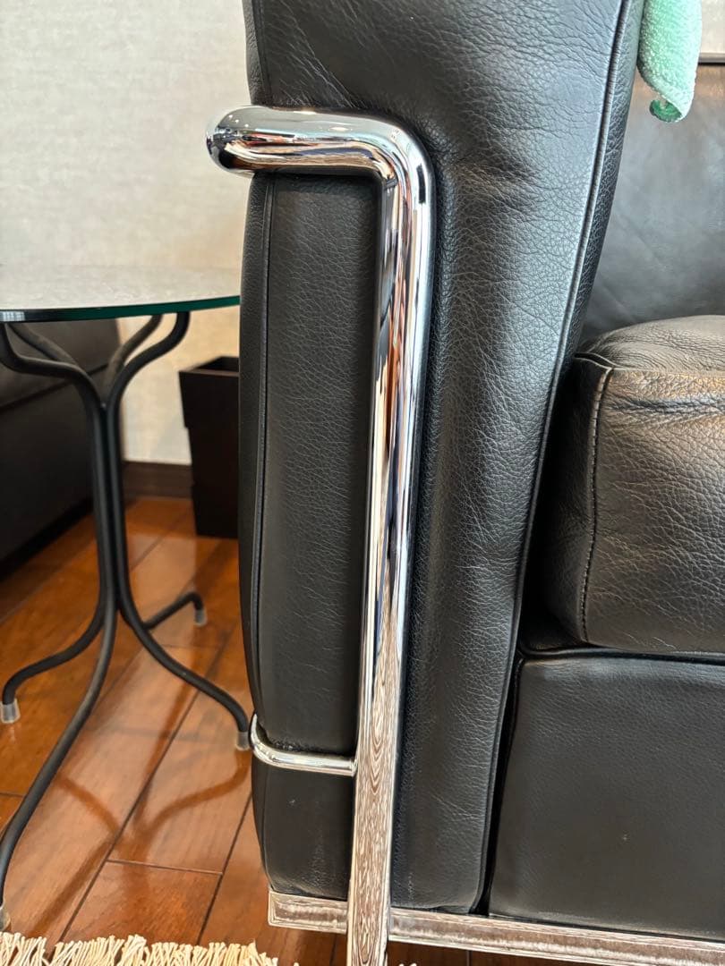 美品　LC2 カッシーナ　正規品　1人掛け　ソファ　ブラック