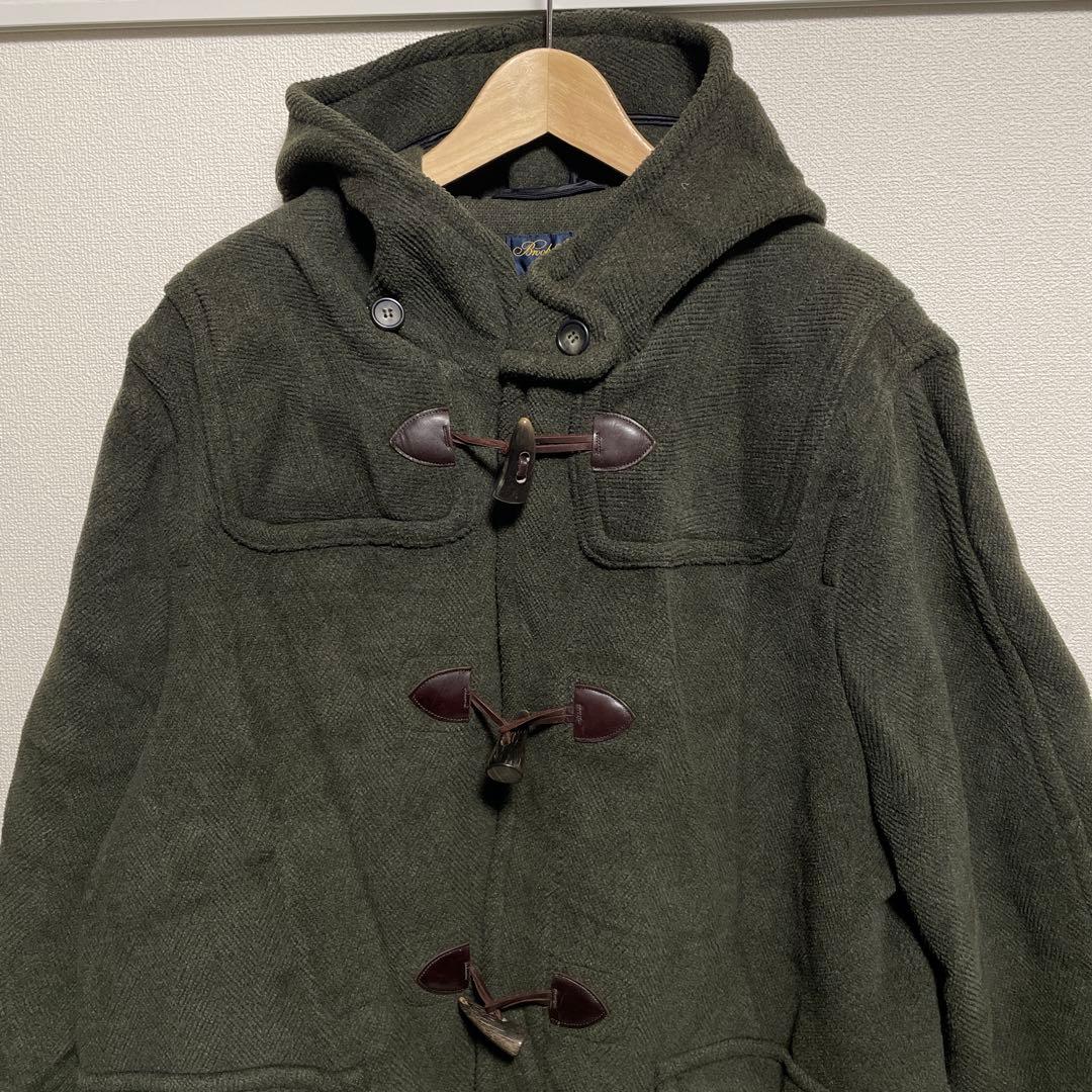 k65 英国製　Brooks Brothers ダッフルコート　L 古着