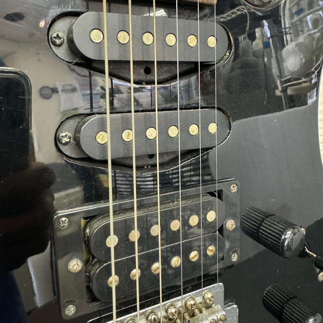 ☆YAMAHA　エレキギター　RGX112J　ブラック　ハードケース付き　ヤマハ