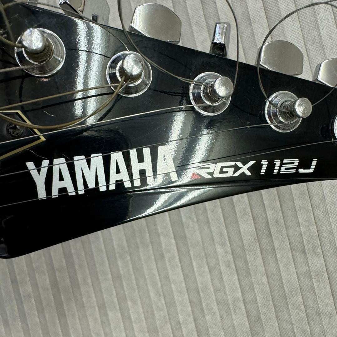 ☆YAMAHA　エレキギター　RGX112J　ブラック　ハードケース付き　ヤマハ